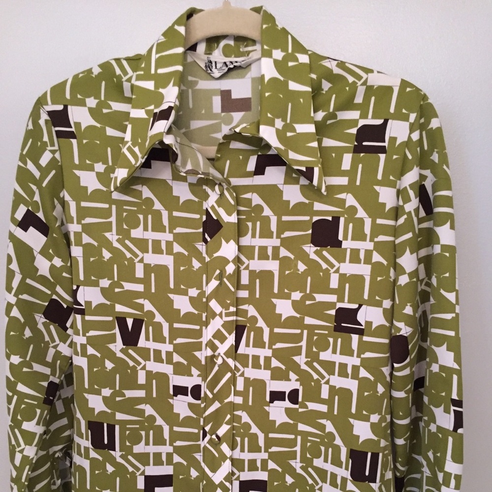 Lanvin vintage blouse